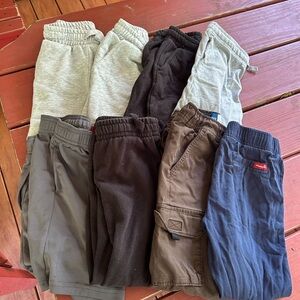 Garanimals Kids Sweatpants & Joggers Set - Gray, Black, Brown, Blue